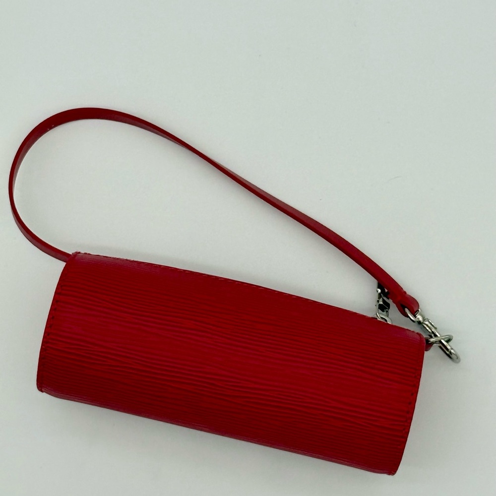 Louis Vuitton Castilian Red Epi Pochette